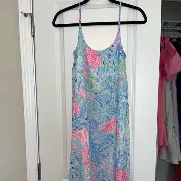 Robe En Soie Lilly Pulitzer Multi-îles - Taille XXS, Neuf Avec étiquette (NWT), Style Shift